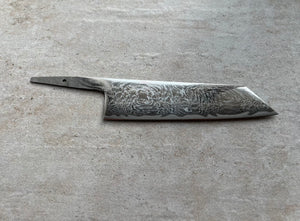 OUL Uzu Bunka Terä 10A Damascus 165mm - Japanilainen Keittiöveitsi