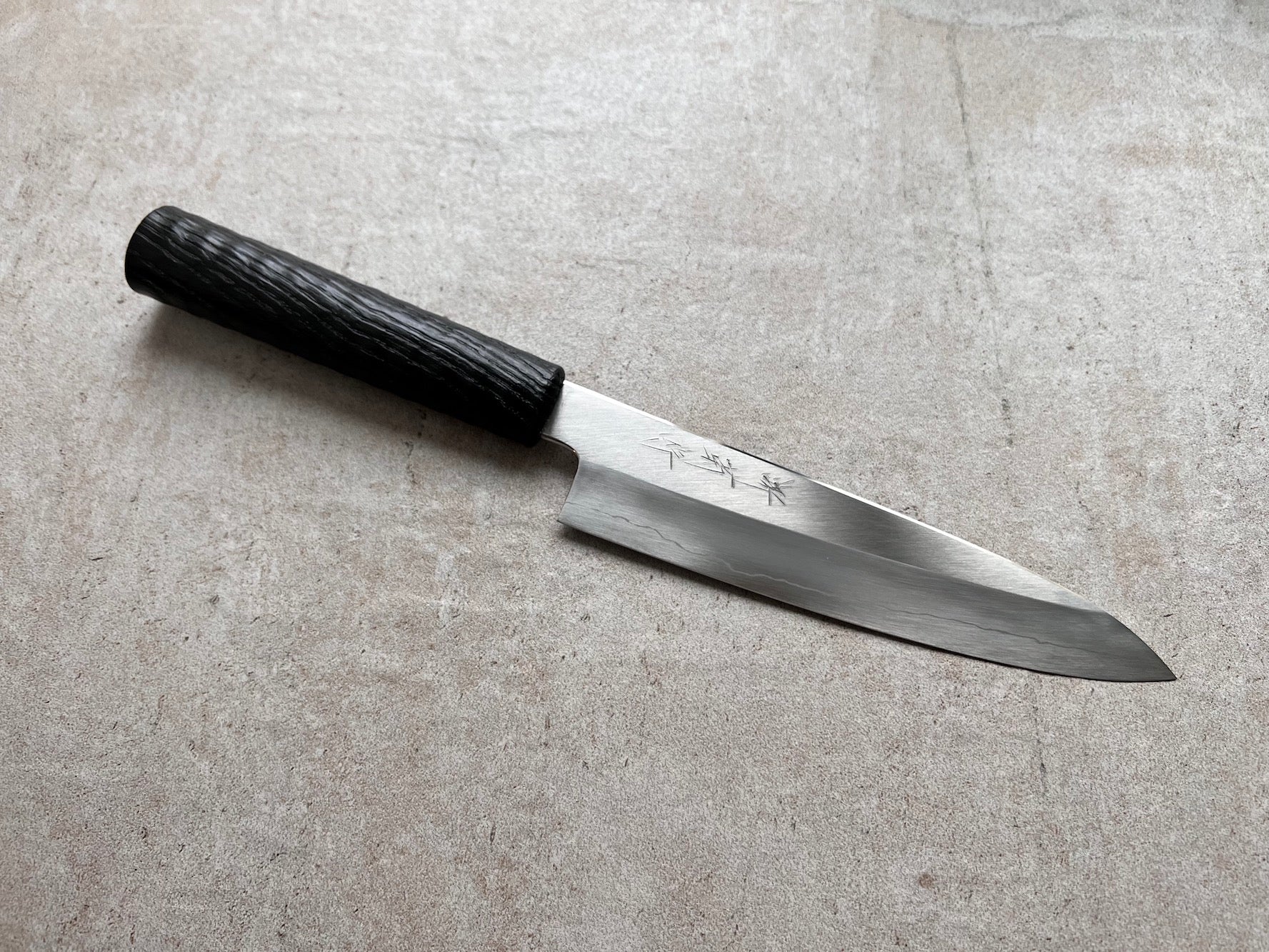 KxK Ginsan Gyuto 180mm Oak/L Limited - Japanilainen Keittiöveitsi