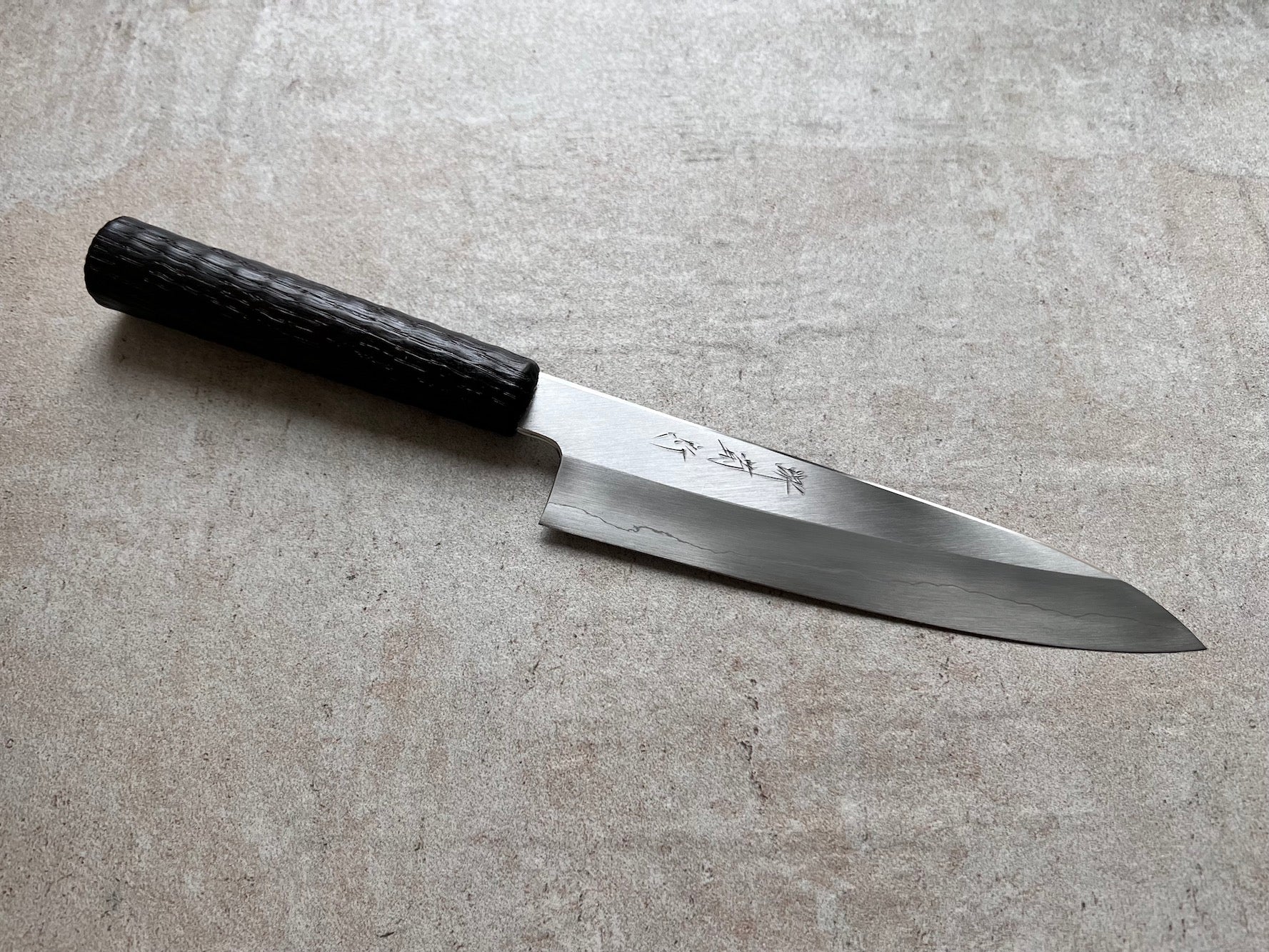 KxK Ginsan Gyuto 180mm Oak/S Limited - Japanilainen Keittiöveitsi