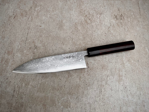 Kajiwara Suminagashi Ao Gyuto 180mm - Japanilainen Keittiöveitsi