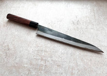 Load image into Gallery viewer, Ohishi Tosa 240mm Aogami1 Sujihiki - Japanilainen Keittiöveitsi