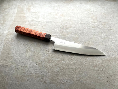 Custom 180mm Shirogami1 Gyuto - Japanilainen Keittiöveitsi