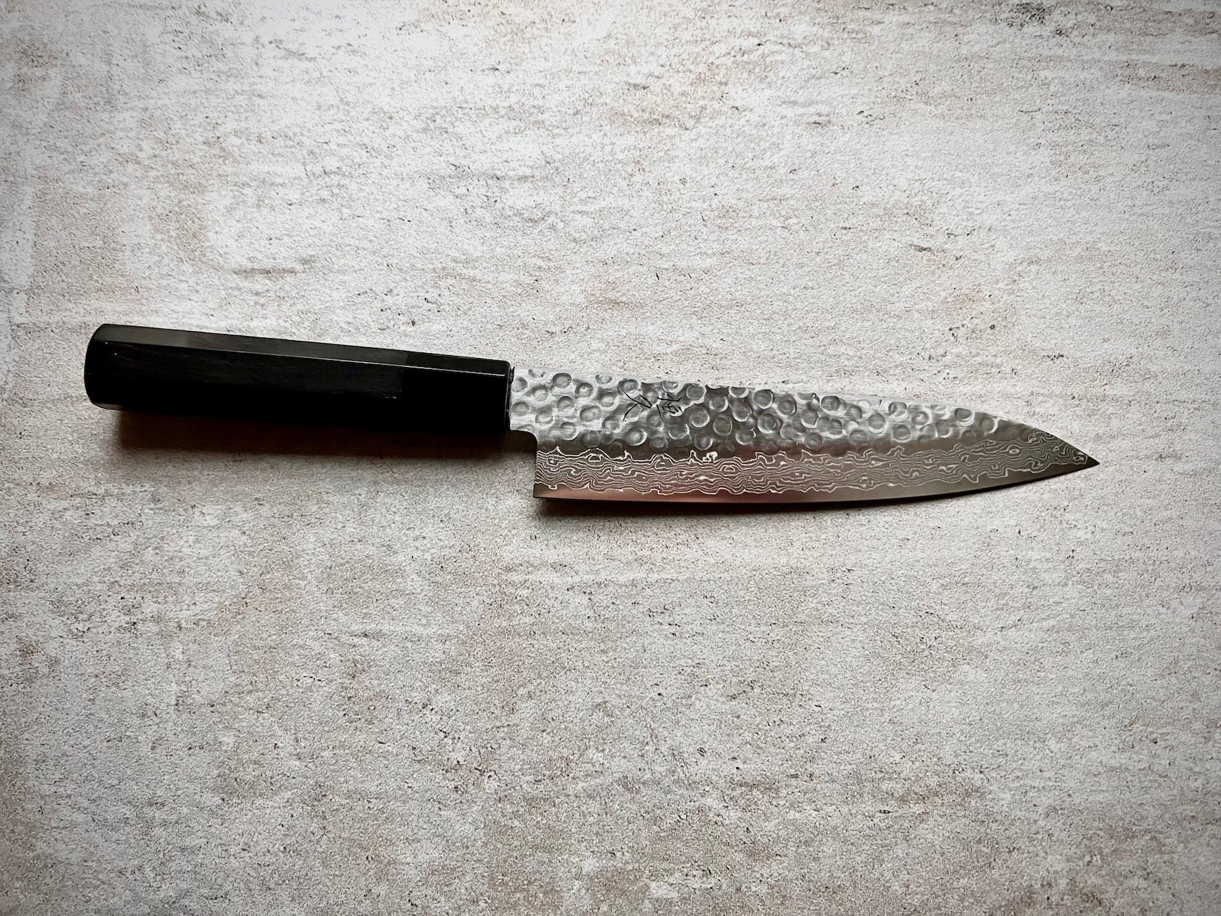 VG10 Suminagashi Gyuto 180mm - Japanilainen Keittiöveitsi