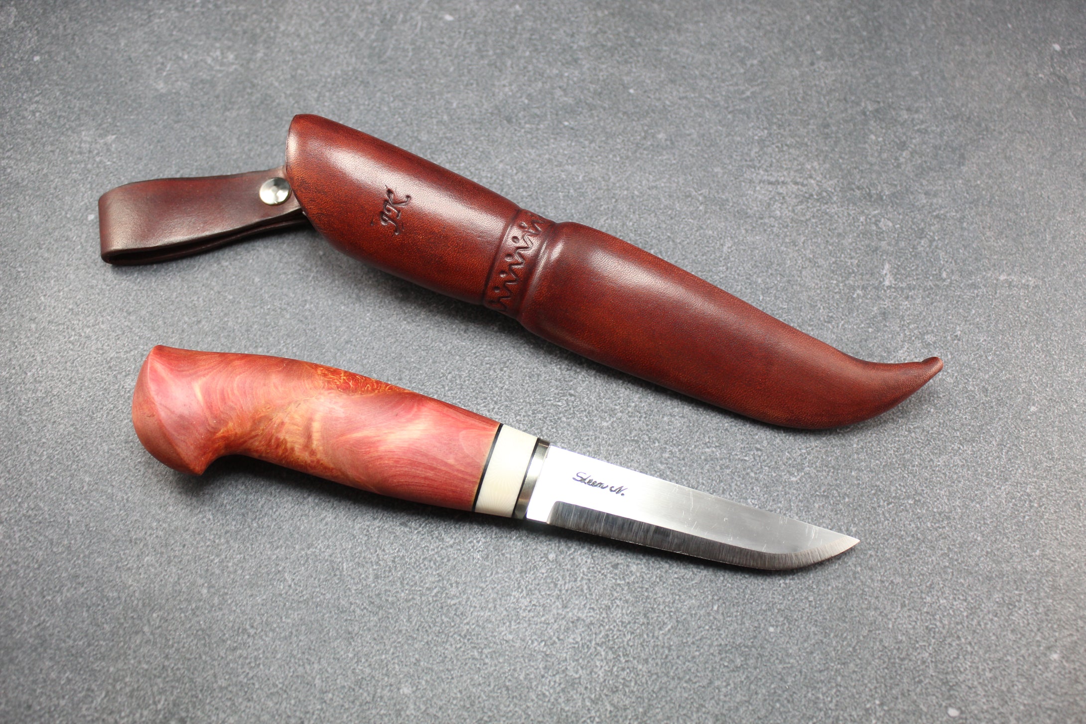 Puukko knife, Handmade J.K. – Suomalaista käsityötä