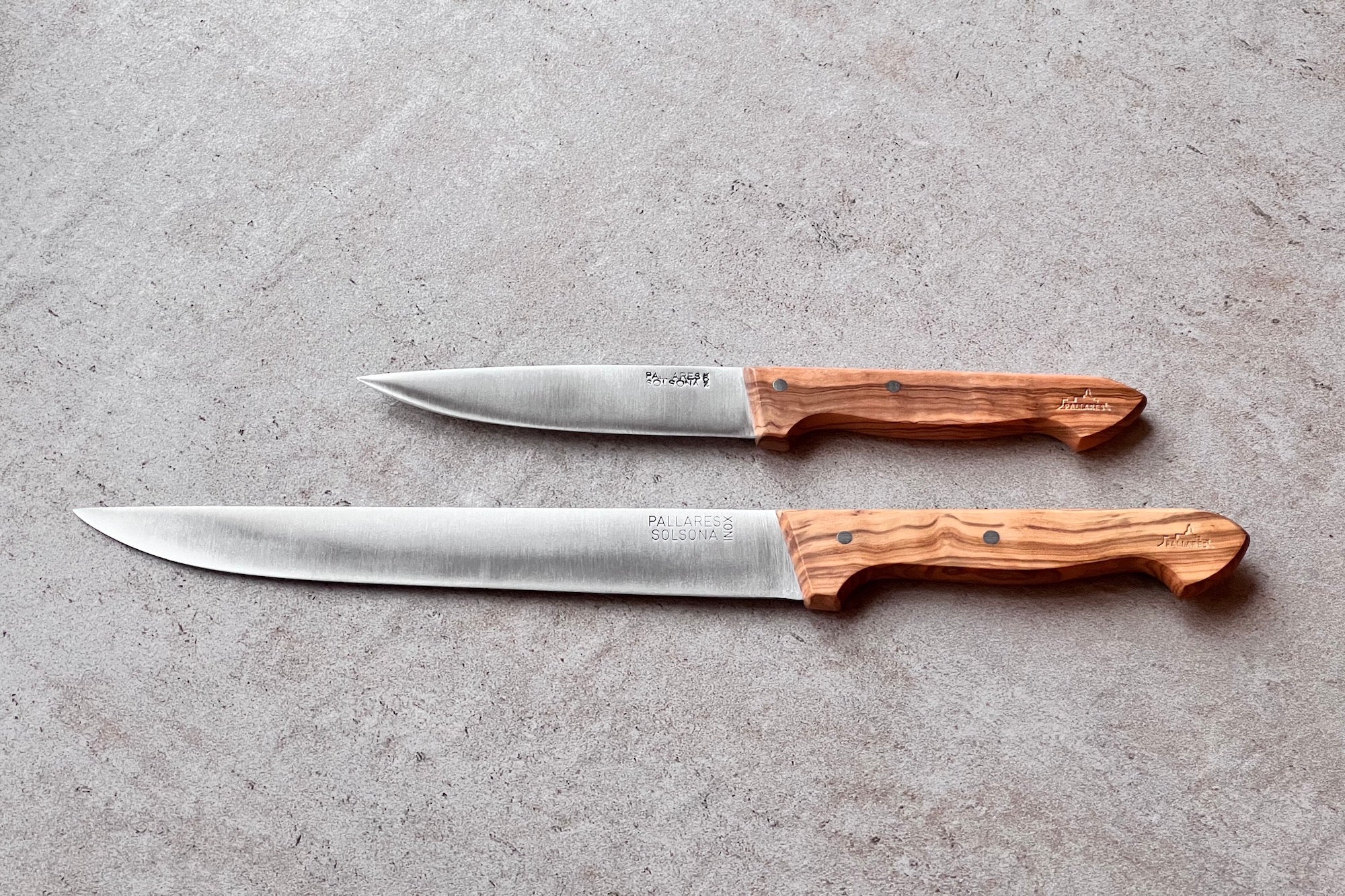 Pallares Inox Knife set 100mm & 180mm