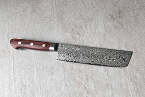 Tsunehisa ZA-18 Damascus Nakiri 165mm – Japanese kitchen knife