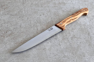 Pallares Olive wood Carbon steel knife 150mm - Kitchen knife
