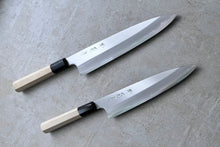 Load image into Gallery viewer, Sakai Kikumori Shirogami1 Gyuto 240mm - Japanese kitchen knife